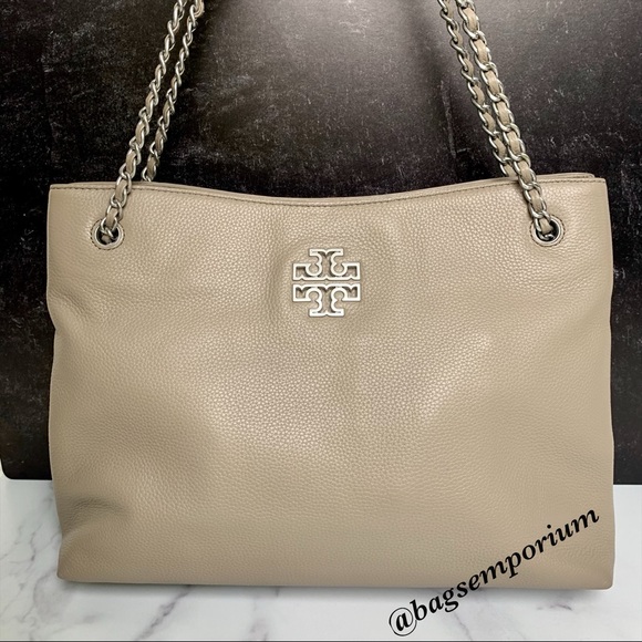 Tory Burch Britten Triple Compartment Tote.  Tag is no longer attached. - Picture 5 of 11